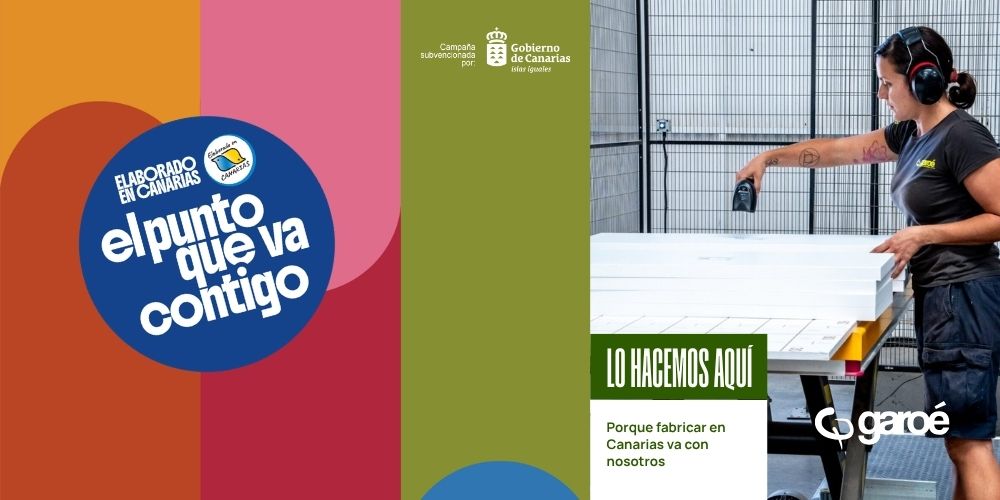 Muebles fabricados en Canarias por Garoé